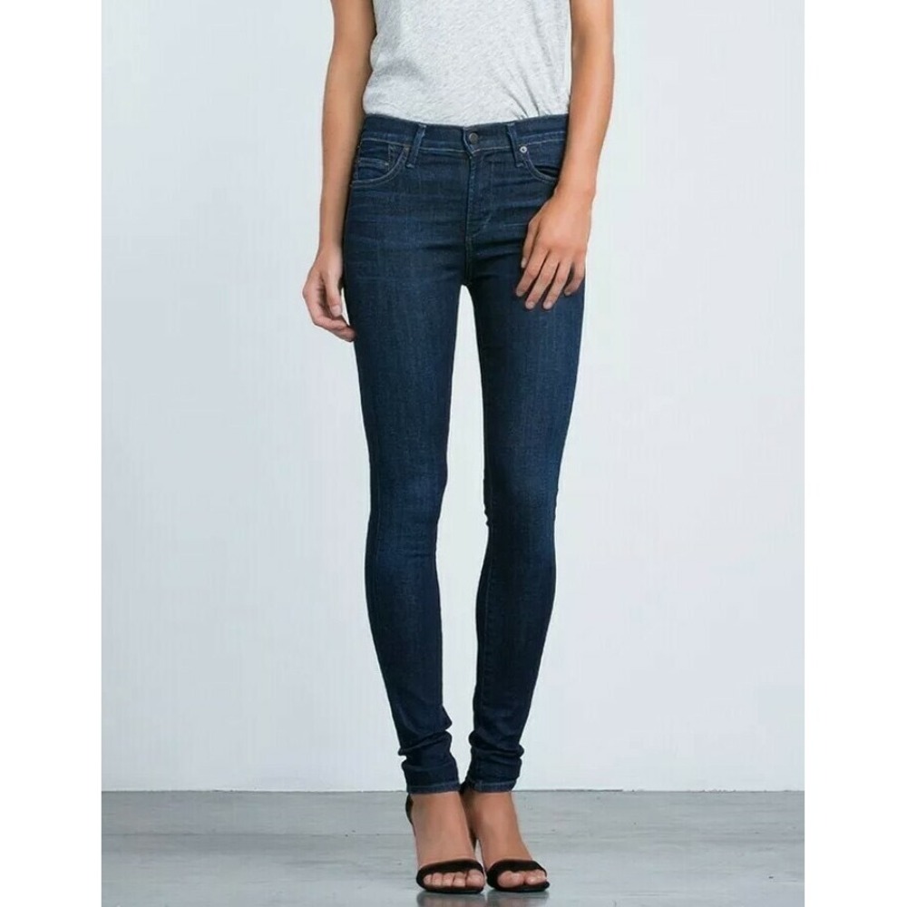 Citizens of Humanity Rocket Skinny Jeans Dark Indigo 29 High Rise Denim Casual
